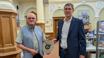 Seit 20 Jahren Mitglied im BVMW – ENO bekommt Besuch zum Jubiläum